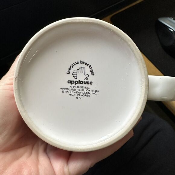 Harley Davidson Motorcycles Born To Be Wild Ceramic Coffee Mug With Original Box - Picture 5 of 5